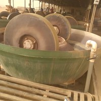 Nouvelle machine à broyer l'or en Chine, moulin à broyer le minerai d'or 1200, moulin à broyer humide pour l'or