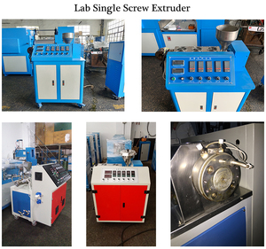 PP PE <span class=keywords><strong>PVC</strong></span> ABS PA PMMA LDPE máy đùn trục vít đơn cho nhựa - Product Image 2