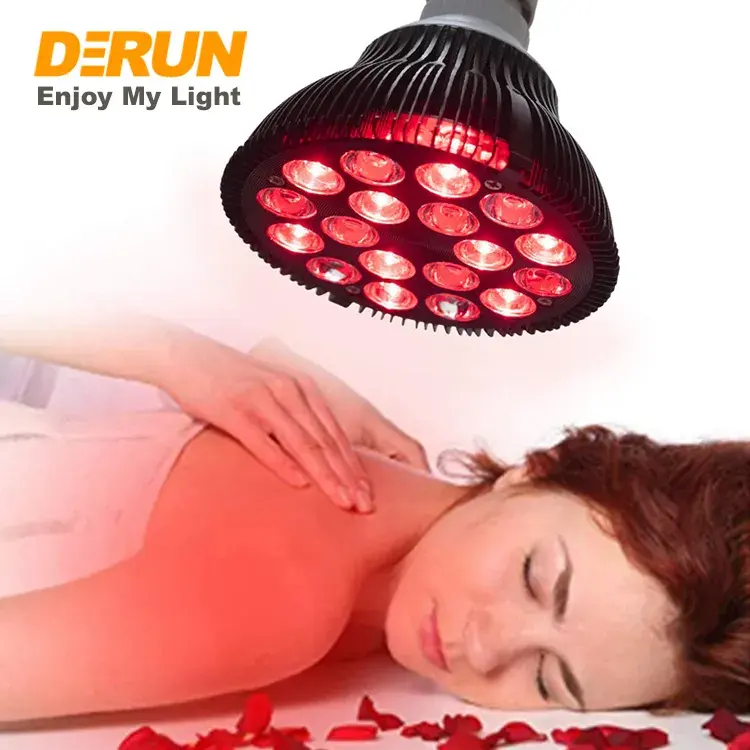 High Efficiency Red Light 54W 660nm 850nm PAR38 LED Infrared Lamp For Body Therapy