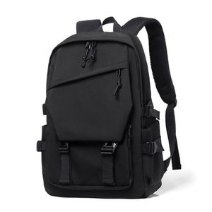 Mochila de Ciclismo Flying Fashion con Marco Externo de Cuero Genuino para Estudiantes de Secundaria y Parejas, Gran Capacidad - Product Image 3