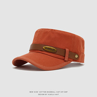 Gorra de moda personalizada de primavera para niños, unisex, estilo moderno y fresco, con visera.