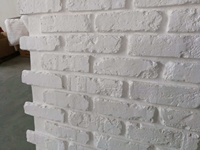 Décoration murale extérieure Panneau mural en brique polyuréthane Série brique rustique Fausse brique