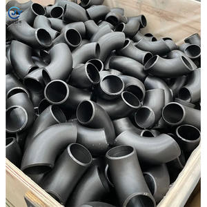 מרפק פלדה חלקה ללא תפרים <span class=keywords><strong>SCH40</strong></span> <span class=keywords><strong>A234</strong></span> <span class=keywords><strong>WPB</strong></span> 90/45 מעלות LR ריתוך צדדי ASME B16.9 - Product Image 3