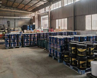 Revêtement auto-nivelant RICI Sand Epoxy Flooring Liquid Stone Granite Texture