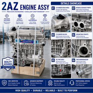 Moteur complet neuf 2AZ FE 2.4L, bloc moteur complet, essence, pour <span class=keywords><strong>Toyota</strong></span> Camry RAV4 Alphard <span class=keywords><strong>Previa</strong></span> - Product Image 2
