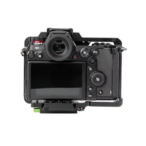 Gearvoo gaiola para DSLR, com built-in manfrotto 501 prato de liberação rápida, design para panasonic s1/›. Plataformas de DSLR