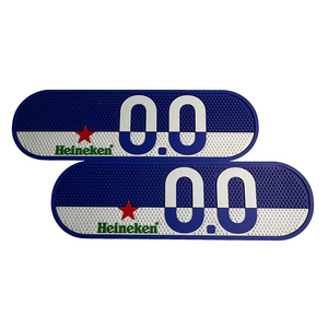 Custom Printed Classic <b>Silicone</b> Bar Runner Rubber Spill <b>Mat</b> Beer Drip Tray Non Slip Bar <b>Mat</b> Countertop Service Pad - Product Image 2