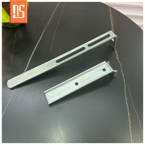 Loquet <span class=keywords><strong>de</strong></span> <span class=keywords><strong>porte</strong></span> coulissante en fer galvanisé à double verrouillage, pièces <span class=keywords><strong>de</strong></span> <span class=keywords><strong>porte</strong></span> roulante, verrou à boulon facile à installer - Product Image 6