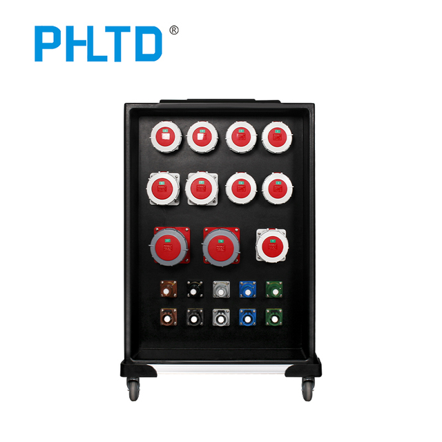 PHLTD High-quality Outdoor Waterproof Portable Stage Lighting Distribution Box 3 Phase New Power Box Can Be Customized Distro
