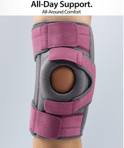 Ajustable à 360° °   Genouillère enveloppante à sangle pour femmes et hommes, pour le ménisque - Product Image 2
