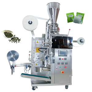 Tự động lọc nhỏ Thảo Dược Lá trà túi máy đóng gói cho bên trong và bên ngoài kim tự tháp túi trà máy đóng gói với tag chuỗi - Product Image 1