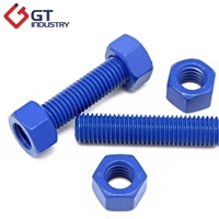 Xylan Carbon Steel Black Coating Ceramic Xylar PTFE M6-M100 1/4"-4" ASTM A193 B7 B7M A320 L7 L7M Stud Bolts Nuts