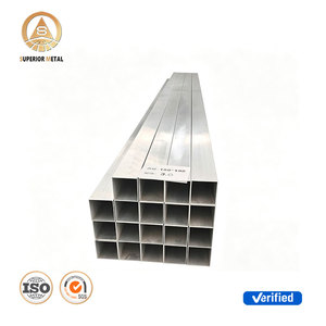 Tuyaux carrés en aluminium ASTM AISI 1060 1100 3003 5052 5083 6061 7075 18x18 40x40 <span class=keywords><strong>80x80</strong></span> 2x2 - Product Image 1