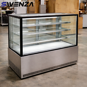 <span class=keywords><strong>Vetrina</strong></span> Refrigerata Commerciale per Esposizione Torte, <span class=keywords><strong>Frigorifero</strong></span> con <span class=keywords><strong>Vetrina</strong></span> in Vetro R290 - Product Image 1