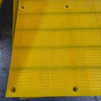 Maßgefertigte Verschleißfeste Polyurethan-Kleinsiebplatten für Vibrationssiebe im Bergbau PU-Entwässerungssiebplatte OEM Geringe Mindestbestellmenge