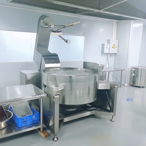 Tốt nhất bán Ớt nước sốt Áo khoác ấm đun nước nồi dán nấu ăn Máy trộn công nghiệp tự động nấu ăn máy Nồi cơm điện thương mại - Product Image 6