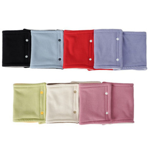 HZW-24088 unisexe plaine doux <span class=keywords><strong>polaire</strong></span> <span class=keywords><strong>Snood</strong></span> Bandanas cache-cou hiver moto extérieur écharpes - Product Image 6