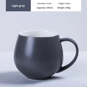 Groothandel Licht Luxe Keramische Mok 200ml Ecologisch Verantwoord Aanpasbaar Logo Gravure Espresso Koffiekopje Promotionele Cadeaus Cadeauverpakking - Product Image 2