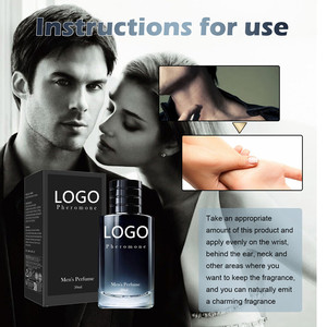 Colonia de feromonas unisex de lujo OEM para hombres Perfume de marca propia azul claro de alta calidad con marca propia - Product Image 4