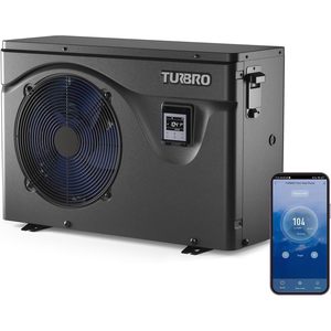 ปั๊มความร้อนสระว่ายน้ำ TURBRO 50000 BTU อินเวอร์เตอร์ไฟฟ้า สำหรับสระว่ายน้ำเหนือพื้นดิน 220-240V - Product Image 1