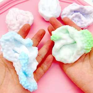 Venta Directa de Fábrica Muymuz, Conectores de Cuentas TPR al por Mayor, Accesorios de Joyería para Bolas Antiestrés Transparentes SL002 Vietnam - Product Image 1