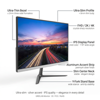 Business All-in-One PC 21.5 23.8 Inch Intel Core i3 i5 FHD IPS Windows 11 Desktop Computer for Office Use