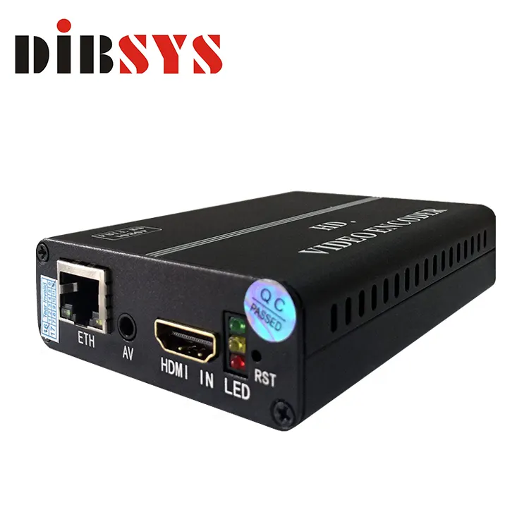 Mini Ip Multicast Iptv Streaming Mã Hóa 1xHD MI/Av H264 M3u8 Iptv Streamer Composite Encoder