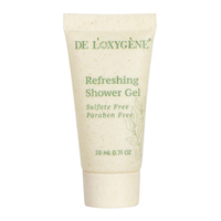 Ensemble de produits de toilette jetables écologiques portables pour hôtel, 20 ml, shampoing, après-shampoing, gel douche, lotion pour le corps - Kit mini de luxe