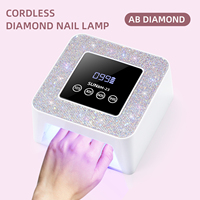 Lampe à ongles UV LED sans fil 48W rechargeable, modèle 2026, avec accessoires de polymérisation, en plastique, pour salon et usage domestique – Meilleures ventes