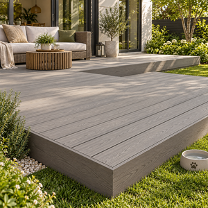 Plataforma Modular para Techo de WPC, Pedestal Ajustable de Acero Galvanizado, Impermeable - Product Image 6