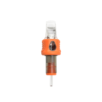 Aiguilles de cartouche de tatouage jetables en acier inoxydable 316, stérilisées à l'oxyde d'éthylène, certifiées CE, couleur or, sans formaldéhyde, pour tatouage permanent