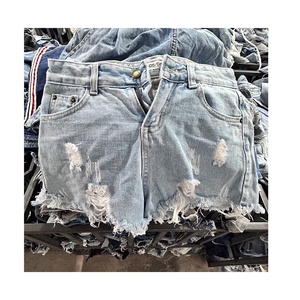 Pacas de Ropa Usada de Verano al por Mayor, Shorts de Mezclilla para Mujer de Segunda Mano, Shorts de Jeans Usados de Primera Calidad, Mini Shorts de Ropa Usada - Product Image 4