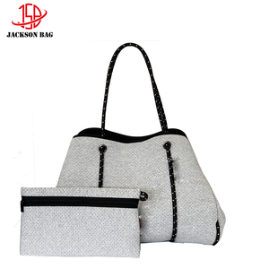 Sac fourre-tout de plage polyvalent Grand sac à bandoulière avec poche intérieure zippée avec enveloppement Sac de sport de plage pour Teacher Ro Teen Girl - Product Image 2