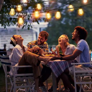 S14 Bubble Bulb Solar String Lights Exterior Impermeable para decoración de Navidad Holiday Fairy Garland Patio Light - Product Image 6