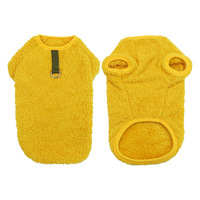 Pull pour chiot Teddy Chai Dog Corgi, chaud pour l'hiver, en polyester, couleur unie, velours plus épais, vente en gros