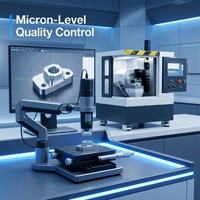 Machine CNC de précision à 5 axes - Centre de micro-fraisage pour le secteur médical et la bijouterie