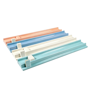 Poussoir de Mahjong en bois peint pour <span class=keywords><strong>4</strong></span> joueurs, supports de tuiles plats, accessoire de jeu de Mahjong américain - Product Image 1