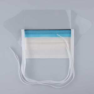 Lanhine Model 15703F Level2 Level3 tipe masker bedah lensa anti-kabut 4-lapisan masker sekali pakai kelas medis 98% bakteri - Product Image 2