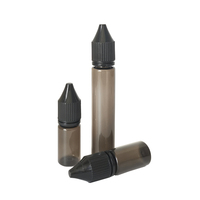 15ml 50ml 120ml Drop 10ml 30ml 60ml Bouteilles vides pour animaux de compagnie 100ml Flacon compte-gouttes en plastique V3 liquide avec bouchon de sécurité