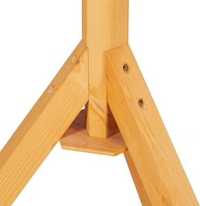 Mangeoire à oiseaux de jardin sauvage en bois moderne <span class=keywords><strong>pour</strong></span> cage Mangeoires à oiseaux Maison Mangeoire à oiseaux Poteau - Product Image 5