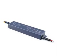 YSD 150W Mini LED Driver Alimentation Mince Étroit En Aluminium Étanche IP67 AC-DC 110V Entrée 24V Unique ROHS Certifié Bande