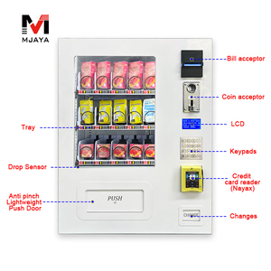 Sử dụng đồng xu Lưu ý Changer <span class=keywords><strong>Card</strong></span> <span class=keywords><strong>Reader</strong></span> với 15 lựa chọn máy tính để bàn cho Snack và uống Máy bán hàng tự động - Product Image 6