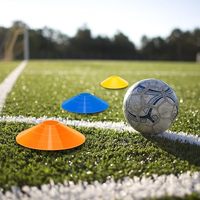 Conos de Agilidad para Fútbol ZJFIT, Marcadores Portátiles para Circuitos de Entrenamiento, Mejora la Velocidad y la Condición Física
