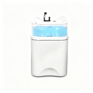 Equipo Multifuncional para Baño de Mascotas, Bañera de Spa con Tres Velocidades Ajustables, Esterilización con Ozono y Burbujas para Gatos - Product Image 1
