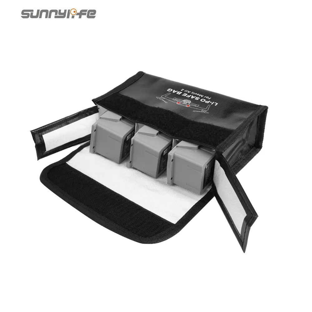 Sunnylife LiPo Safe Bag Explosion-proof Protective Battery Storage Bag for Mavic Air 2/ AIR 2S