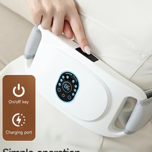 Sabuk Pijat Elektrik Nirkabel untuk Rumah, Sabuk Pijat Getar untuk Relaksasi dan Pereda Nyeri Otot Tubuh - Product Image 1