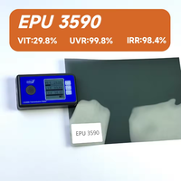 Film de protection de pare-brise ultra-clair EPU anti-explosion, sans sensation de vertigine, 70%VLT 35%VLT 20%VLT