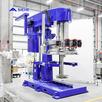 Disperseur à grande vitesse de vide de produits chimiques de machine de mélangeur d'équipement de mélange liquide avec le grattoir