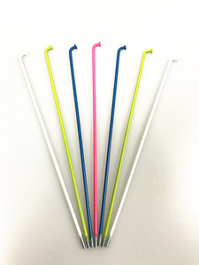 Đầy màu sắc xe đạp nan hoa thép xe đạp nan hoa với núm vú - Product Image 6