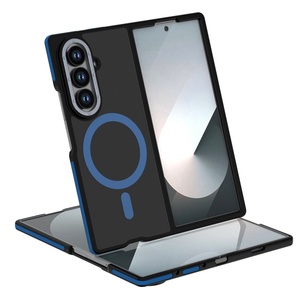 Fundas Magnéticas Translúcidas Mate para Teléfono Móvil Samsung Z Fold 8 6 7, Carga Inalámbrica, Protección Antigolpes - Product Image 1